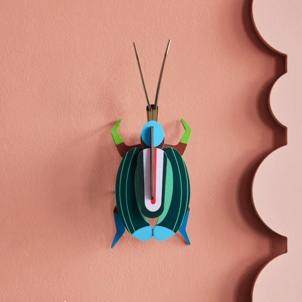 décoration murale 3D scarabée fig beetle STUDIO ROOF - La Boite à Bonheur