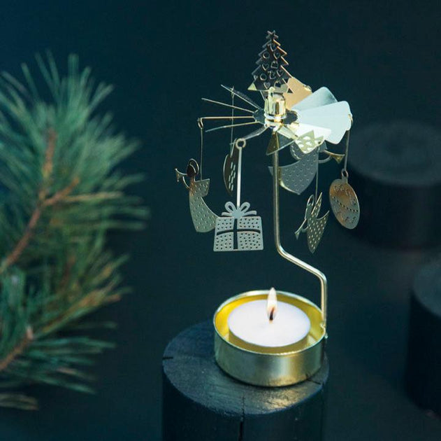 VQU 6pcs Carrousel En Bois Décoration De Chambre De Noël Enfants Cadeau