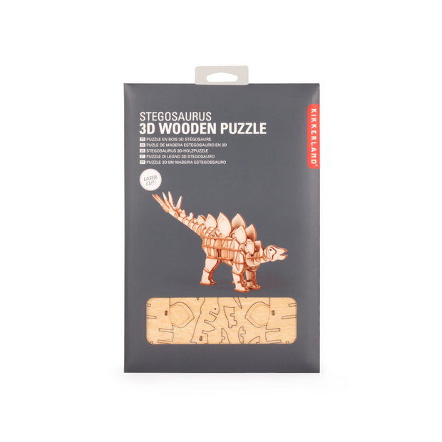 Puzzle 3D Dinosaure Stegosaurus - La Boite à Bonheur 