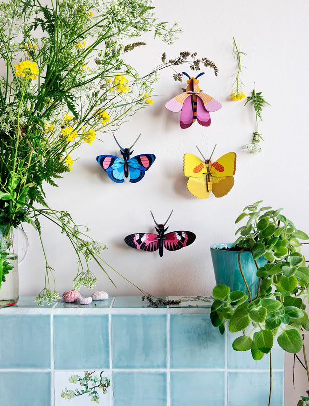 Décoration Murale Papillon Jaune - La Boite à Bonheur 