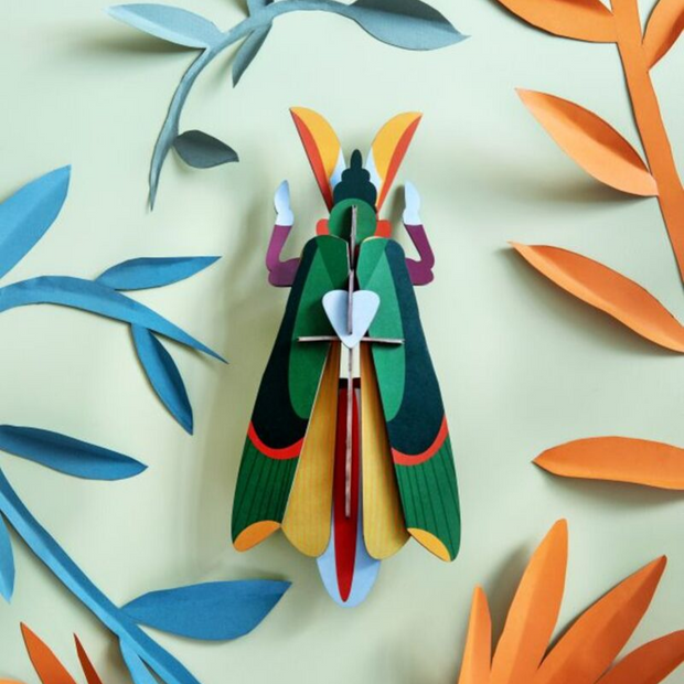 Décoration Murale Scarabée "Grasshopper" - La Boite à Bonheur 
