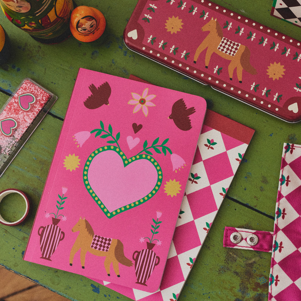 Règle Pailettes rose - La Boite à Bonheur