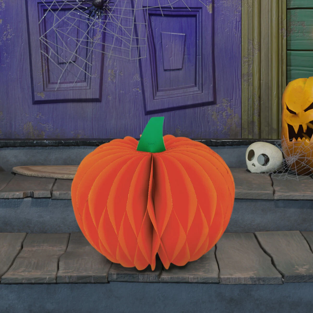 citrouille pliable d'halloween - legami - la Boite à bonheur