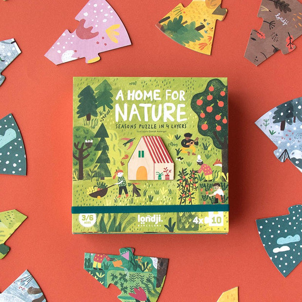 Puzzle Enfant A Home For Nature LONDJI - La Boite à Bonheur