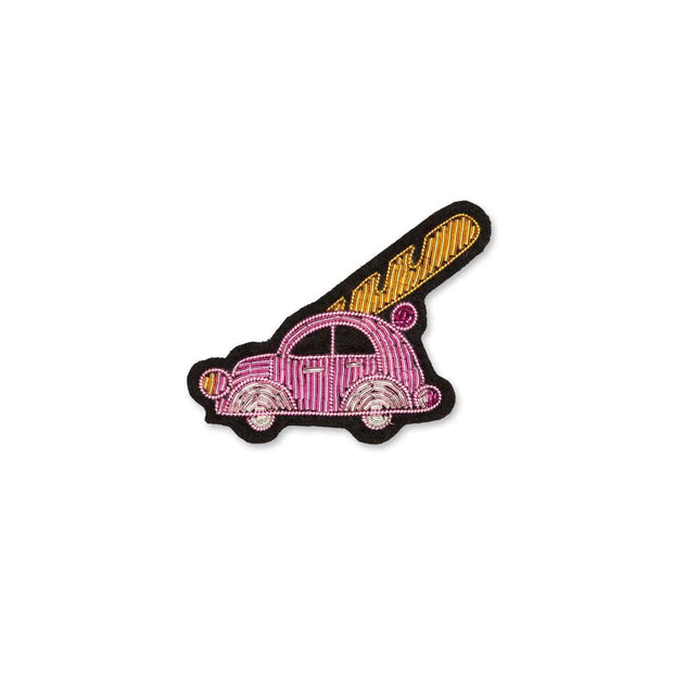 Broche Brodée Voiture Pain - Macon Lesquoy