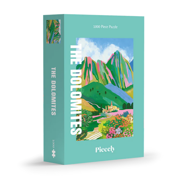 Puzzle The Dolomites 1000pièces - Piecely - La boite à Bonheur