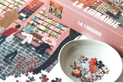 Puzzle la Librairie 500 pièces - piecely - La boite à bonheur