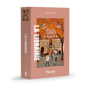 Puzzle la Librairie 500 pièces - piecely - La boite à bonheur