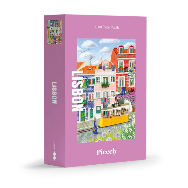Puzzle Lisbon 1000 pièces - Piecely - la Boite à Bonheur