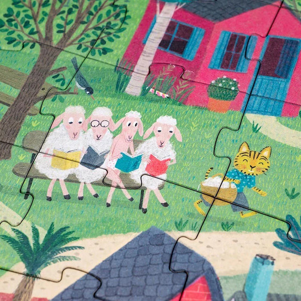 puzzle enfant avec énigme 100 pièces LONDJI - La Boite à Bonheur 