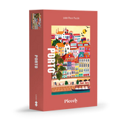 Puzzle Porto 1000 pièces - Piecely - La boite à Bonheur