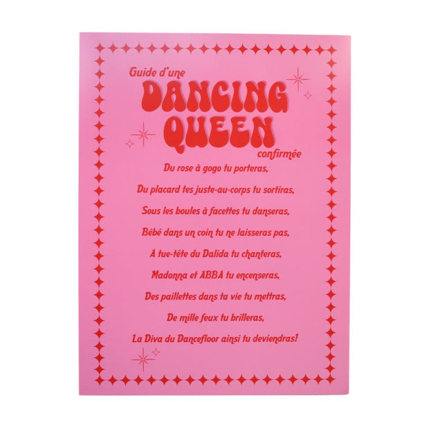 affiche dancing queen - le petit souk - La Boite à Bonheur Bayeux