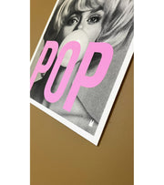 Affiche Sérigraphiée Pop - Carte Kencre