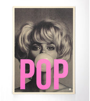 Affiche Sérigraphiée Pop - Carte Kencre