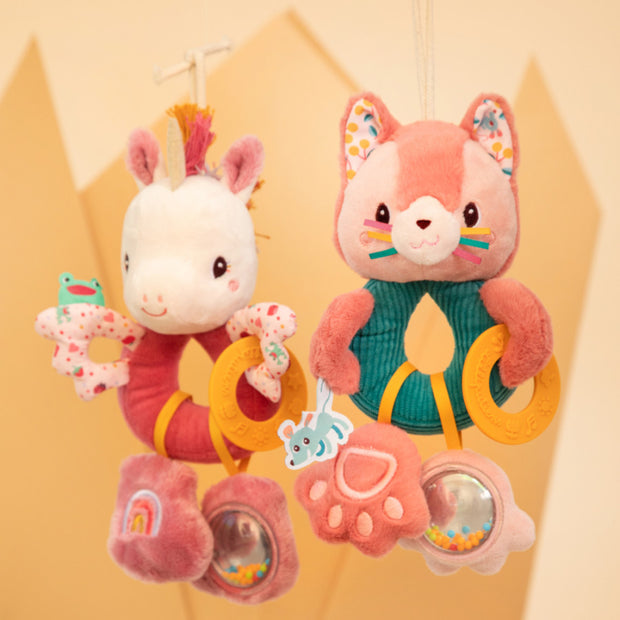 Peluche d'Activités Eveil Jeanne le Chat - Lilliputiens
