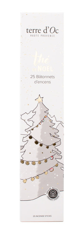 encens parfumé thé de noël Terre d'Oc - La Boite à Bonheur