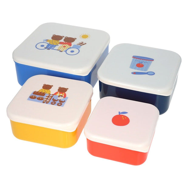 boite à goûter ours - le petit souk - La Boite à Bonheur BAYEUX