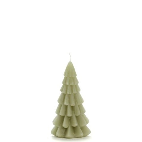 Brynxz - Bougie sapin de Noël - grandeur d'arbre - terra - D.10 H.20