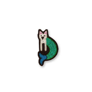 Broche Brodée Poisson-Chat - Macon Lesquoy - La Boite à Bonheur