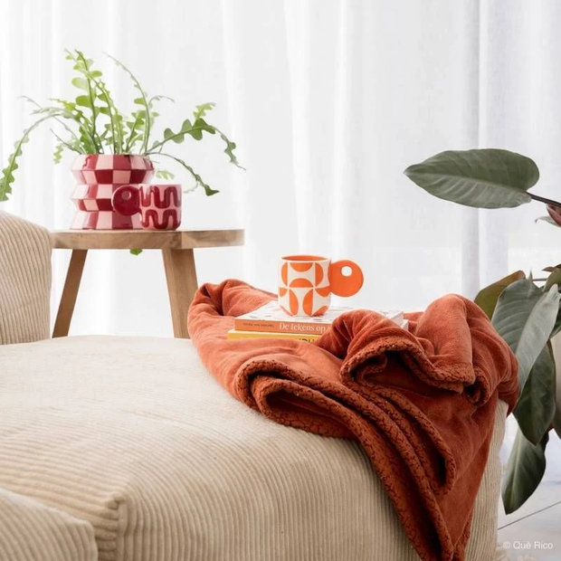 Cache-Pot Teodora - Squares & Stripes – Qué Rico