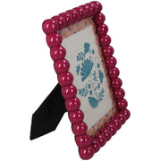 Cadre Photo Rectangle Perles Prune de Kersten