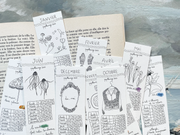 calendrier marque-pages 2026 - PAPILLONNAGE - papeterie sensible