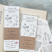 calendrier marque-pages 2026 - PAPILLONNAGE - papeterie sensible