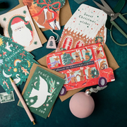 carte de noël - all aboard the christmas express - Sister Paper Co