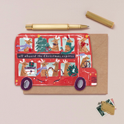 carte de noël - all aboard the christmas express - Sister Paper Co