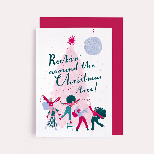 Carte de Noël - Rockin’ Around the Christmas Tree – Sister Paper Co