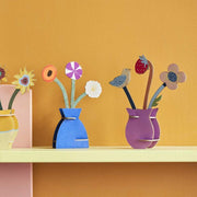 Carte Postale Pop-Out - William Morris Flowers - Studio Roof - La Boite à Bonheur