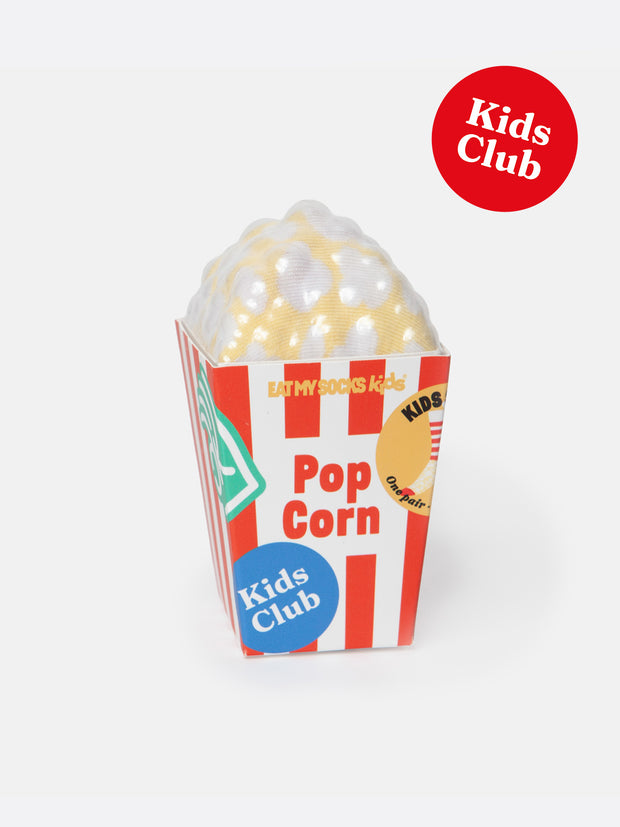 Chaussettes Enfant - Pop-Corn - Eat My Socks - Kids Club