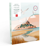 Peinture au numéro Mont Saint-Michel La Petite Epicerie - La Boite à Bonheur 
