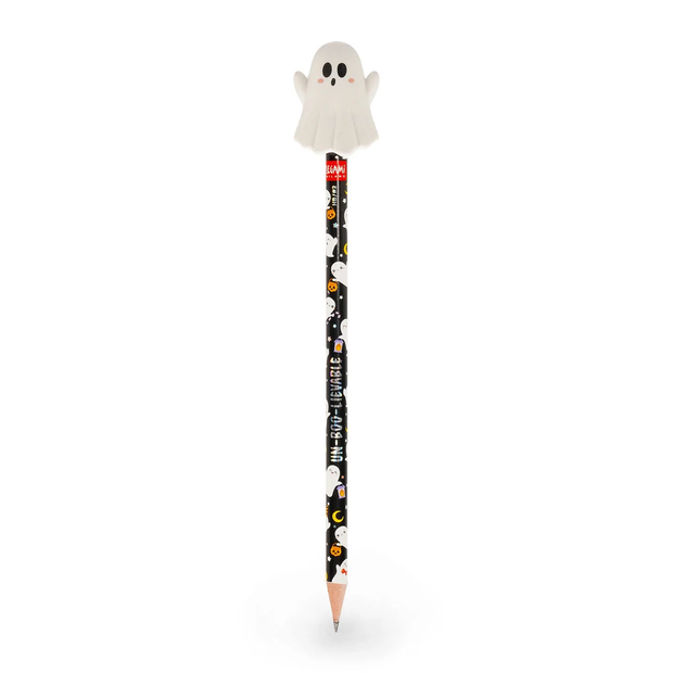 crayon gomme fantôme halloween Legami - La boite à Bonheur