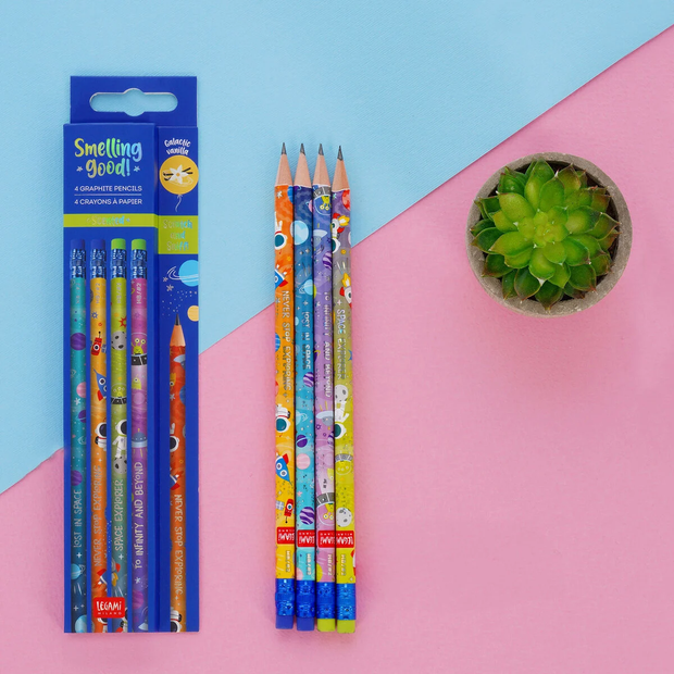 crayons à papiers parfumés space Legami - La Boite à Bonheur 