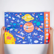 poster éducatif système solaire OMY - La Boite à Bonheur