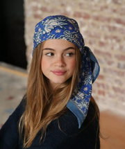 foulard-block-print-bellemme-uma-bleu-cobalt-la-boite-à-bonheur