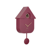 horloge coucou moderne Karlsson dark mauve - La Boite à Bonheur 