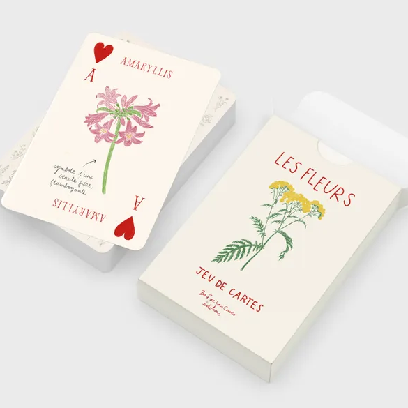 Jeu de Cartes - Les Fleurs par Zoé de Las Cases - Hachette