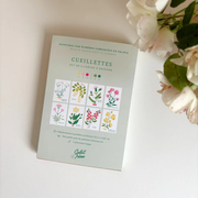 Cartes à peindre par numéros - Cueillettes - Salut Irène - La Boite à bonheur