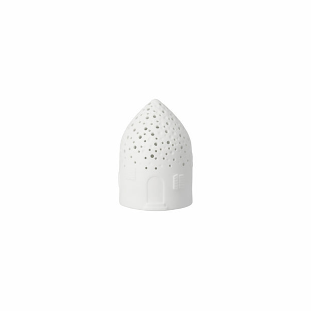 Maison LED en porcelaine blanche  Winter House de Räder