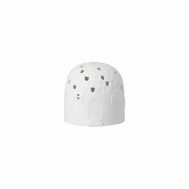 Maison LED en porcelaine blanche  Winter House de Räder