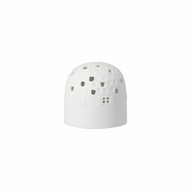 Maison LED en porcelaine blanche  Winter House de Räder