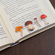 Marque-pages magnétiques fantaisie champignons Kikkerland – accessoires pour amoureux de lecture