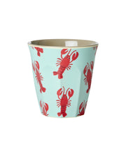 Petit Gobelet Mélamine Motif Océan Bleu - RICE - La Boite à Bonheur