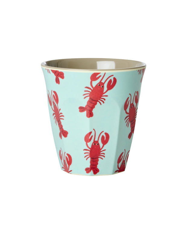 Petit Gobelet Mélamine Motif Océan Bleu - RICE - La Boite à Bonheur