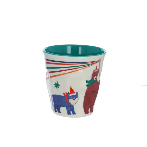 Petit Gobelet Mélamine Forêt de Noël  - Pause Goûter - Le Petit Souk