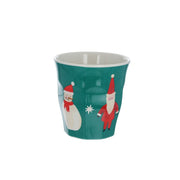 Petit Gobelet Mélamine Père Noël Vert - Pause Goûter - Le Petit Souk