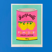 affiche impression risographie We Are Out Of Office - Pomodori