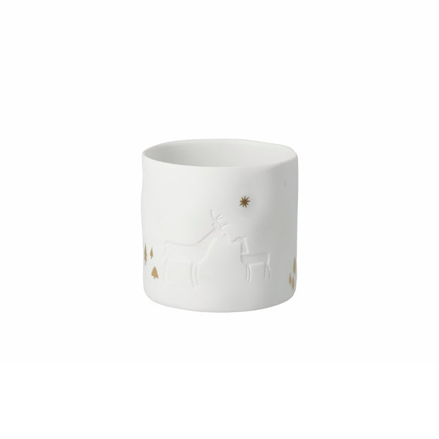 photophore en porcelaine cerfs - rader design - La Boite à Bonheur